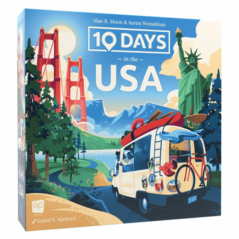 10 Days In The Usa Game  |  Board Games Board Games Board Games