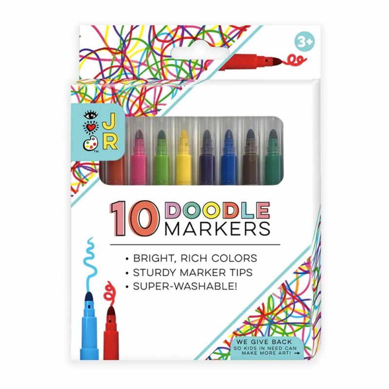 10 Jumbo Markers  |  Art Supplies Art Supplies Art Supplies