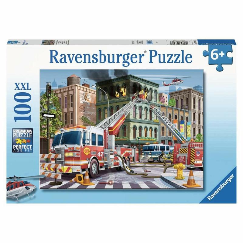 100 Pc Fire Truck Rescue  |  100 Pc Puzzles 100 Pc Puzzles 100 Pc Puzzles