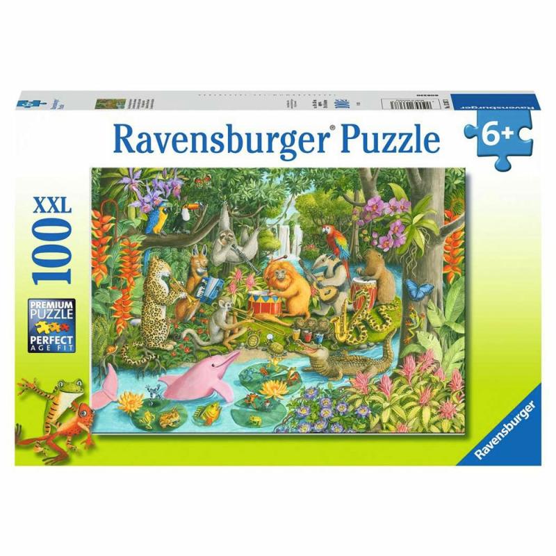 100 Pc Rainforest River Band  |  100 Pc Puzzles 100 Pc Puzzles 100 Pc Puzzles