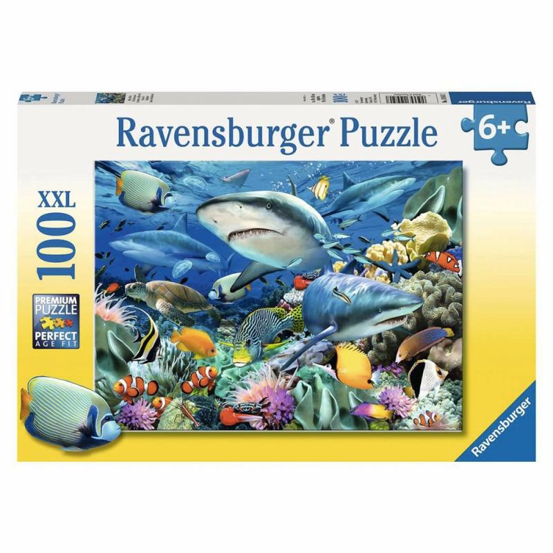 100 Pc Shark Reef  |  100 Pc Puzzles 100 Pc Puzzles 100 Pc Puzzles