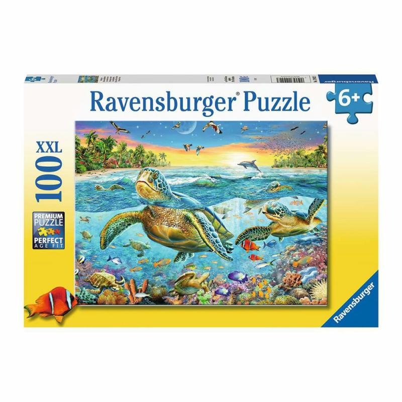 100 Pc Swim With Sea Turtles  |  100 Pc Puzzles 100 Pc Puzzles 100 Pc Puzzles