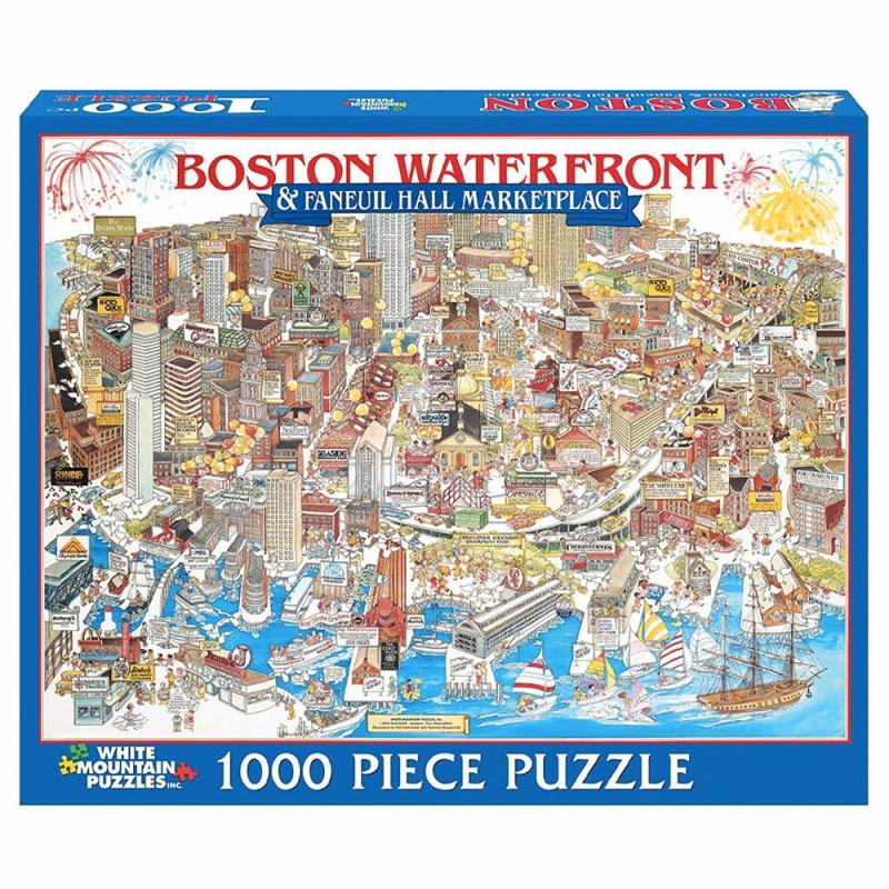 1000 Pc Boston Waterfront Puzzle  |  1000+ Pc Puzzles 1000+ Pc Puzzles 1000+ Pc Puzzles