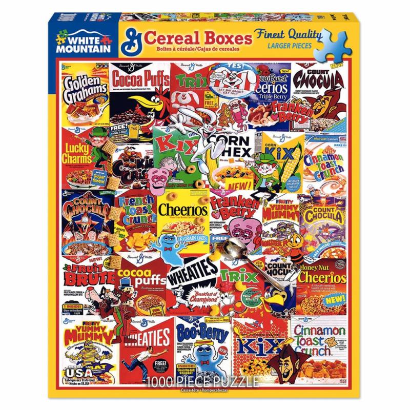 1000 Pc Cereal Boxes Puzzle  |  1000+ Pc Puzzles 1000+ Pc Puzzles 1000+ Pc Puzzles