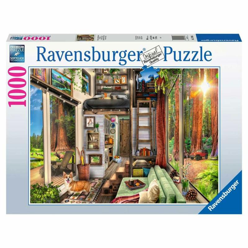 1000 Pc Redwood Forest Tiny House  |  1000+ Pc Puzzles 1000+ Pc Puzzles 1000+ Pc Puzzles