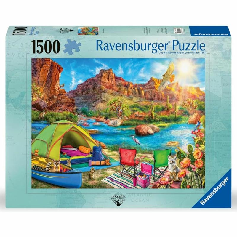 1500 Pc Canyon Camping  |  1000+ Pc Puzzles 1000+ Pc Puzzles 1000+ Pc Puzzles