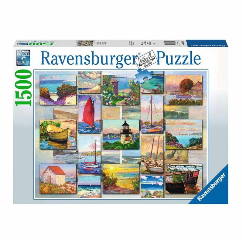 1500 Pc Coastal Collage  |  1000+ Pc Puzzles 1000+ Pc Puzzles 1000+ Pc Puzzles