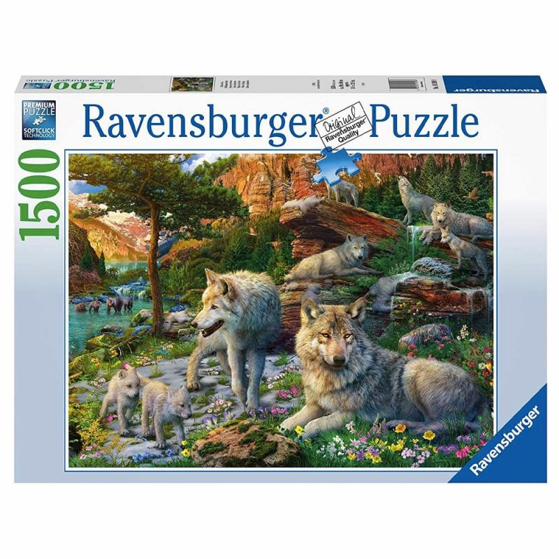 1500 Pc Wolves In Spring  |  1000+ Pc Puzzles 1000+ Pc Puzzles 1000+ Pc Puzzles