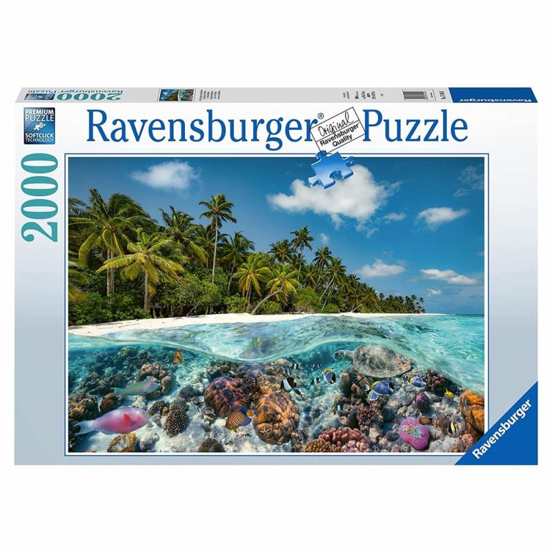 2000 Pc A Dive In The Maldives  |  1000+ Pc Puzzles 1000+ Pc Puzzles 1000+ Pc Puzzles