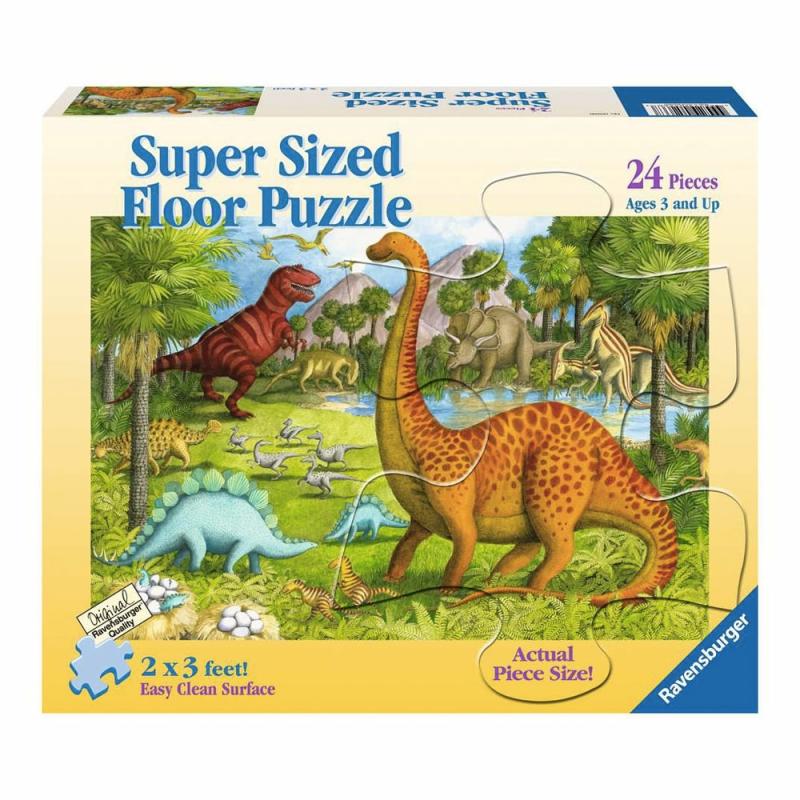 24 Pc Floor Dinosaur Pals  |  12 To 24 Pc Puzzles 12 To 24 Pc Puzzles 12 To 24 Pc Puzzles