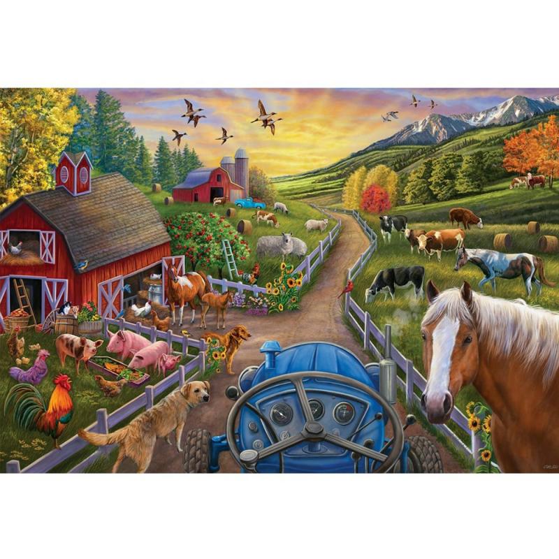 24 Pc Floor Puzzle My First Farm  |  12 To 24 Pc Puzzles 12 To 24 Pc Puzzles 12 To 24 Pc Puzzles