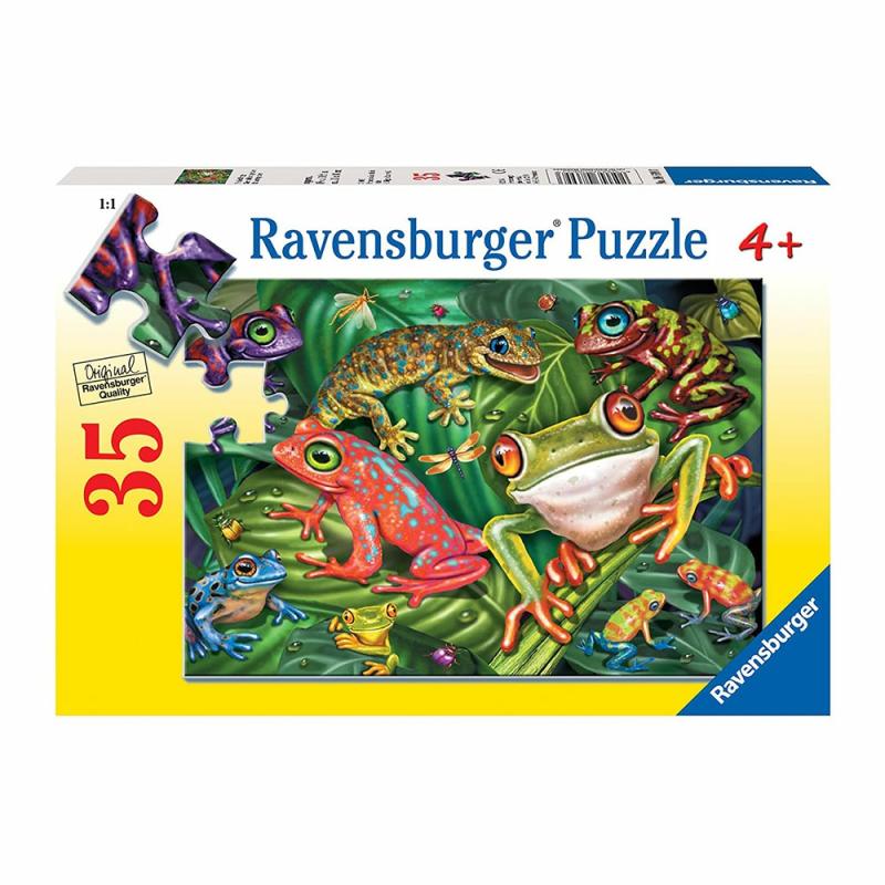 35 Pc Amazing Amphibians  |  30 To 60 Pc Puzzles 30 To 60 Pc Puzzles 30 To 60 Pc Puzzles