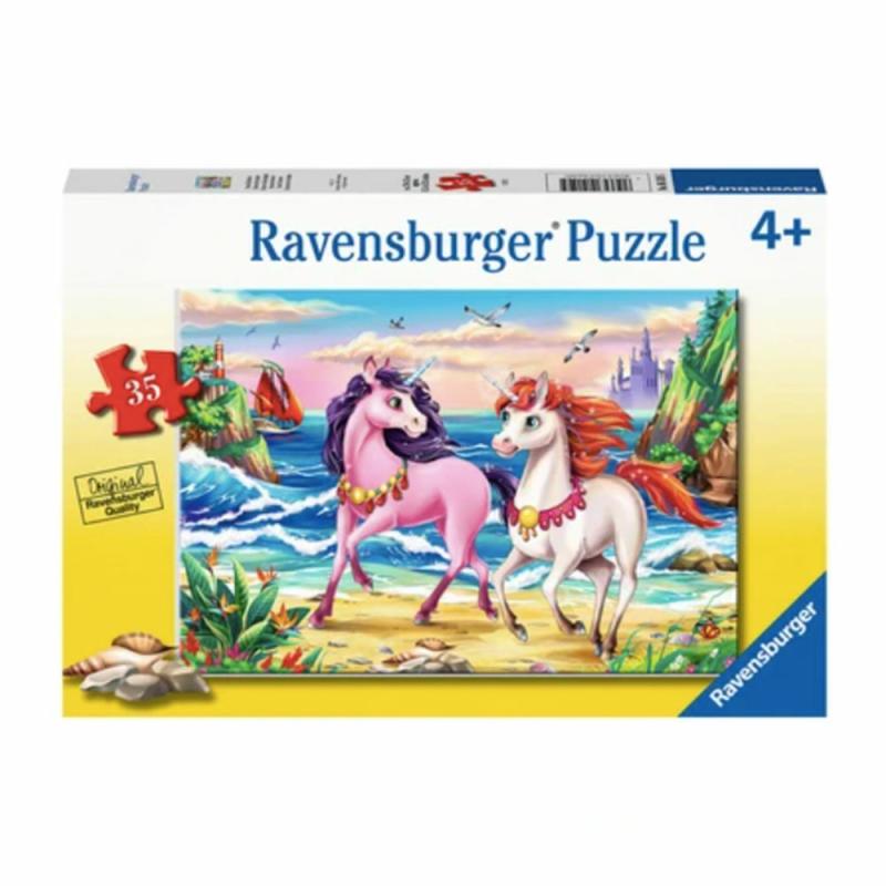 35 Pc Beach Unicorns  |  30 To 60 Pc Puzzles 30 To 60 Pc Puzzles 30 To 60 Pc Puzzles