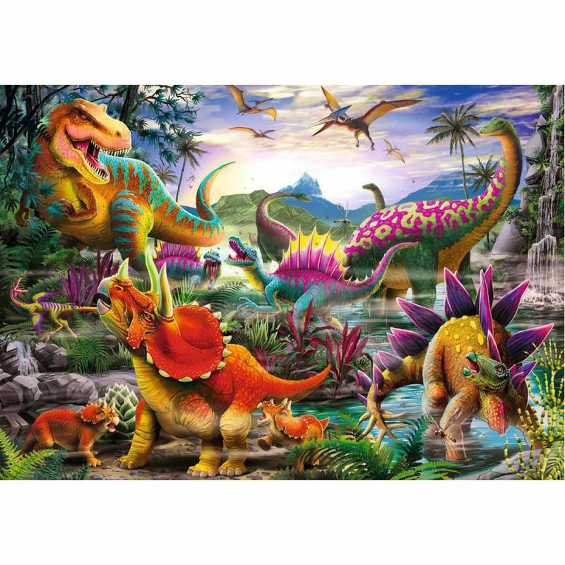 35 Pc T Rex Terror  |  30 To 60 Pc Puzzles 30 To 60 Pc Puzzles 30 To 60 Pc Puzzles