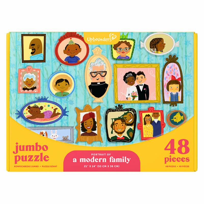 48 Pc Puzzle Portrait Of A Modern Family  |  30 To 60 Pc Puzzles 30 To 60 Pc Puzzles 30 To 60 Pc Puzzles