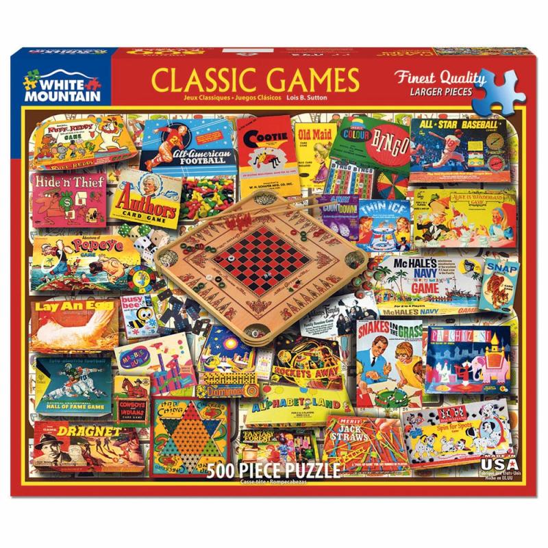 500 Pc Classic Games Puzzle  |  500 Pc Puzzles 500 Pc Puzzles 500 Pc Puzzles