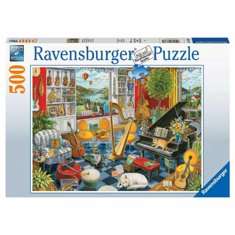 500 Pc The Music Room  |  500 Pc Puzzles 500 Pc Puzzles 500 Pc Puzzles