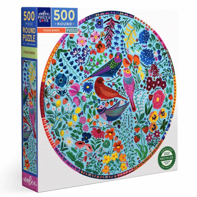 500Pc Four Birds Puzzle  |  500 Pc Puzzles 500 Pc Puzzles 500 Pc Puzzles