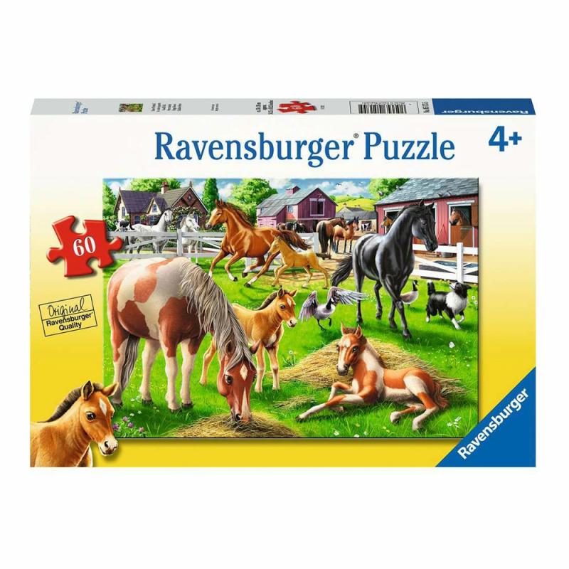 60 Pc Happy Horses  |  30 To 60 Pc Puzzles 30 To 60 Pc Puzzles 30 To 60 Pc Puzzles