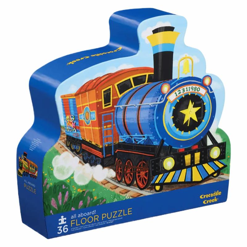 All Aboard 36 Pc Floor Puzzle  |  30 To 60 Pc Puzzles 30 To 60 Pc Puzzles 30 To 60 Pc Puzzles