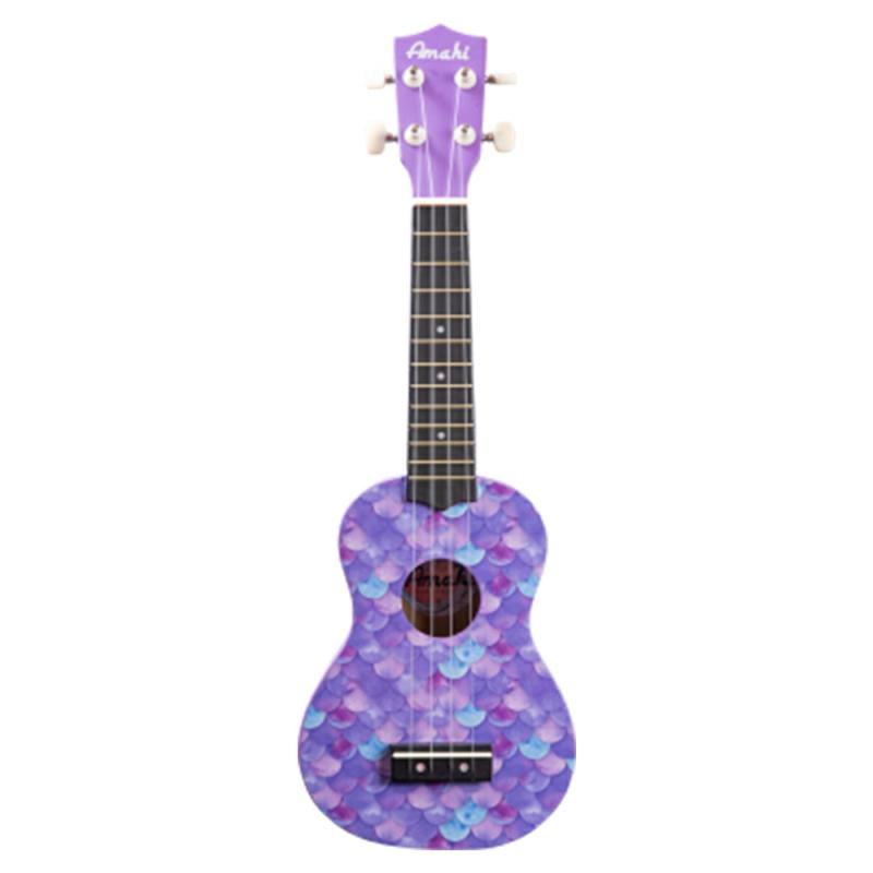 Amahi Soprano Ukulele Purple Mermaid  |  Music & Instruments Music & Instruments Music & Instruments