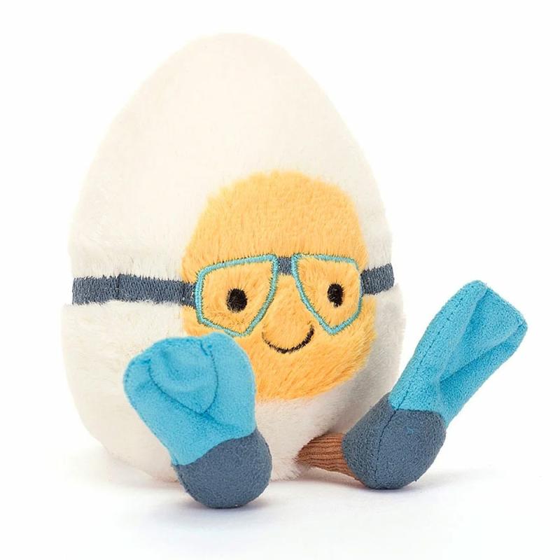 Amuseables Boiled Egg Scuba  |  Stuffed Animals Plush & Soft Toys Stuffed Animals