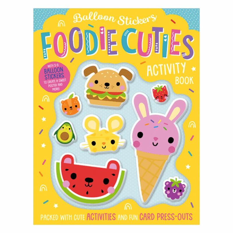 Balloon Stickers Foodie Cuties Activity Book  |  Stickers & Magnets Cubby Stickers & Magnets