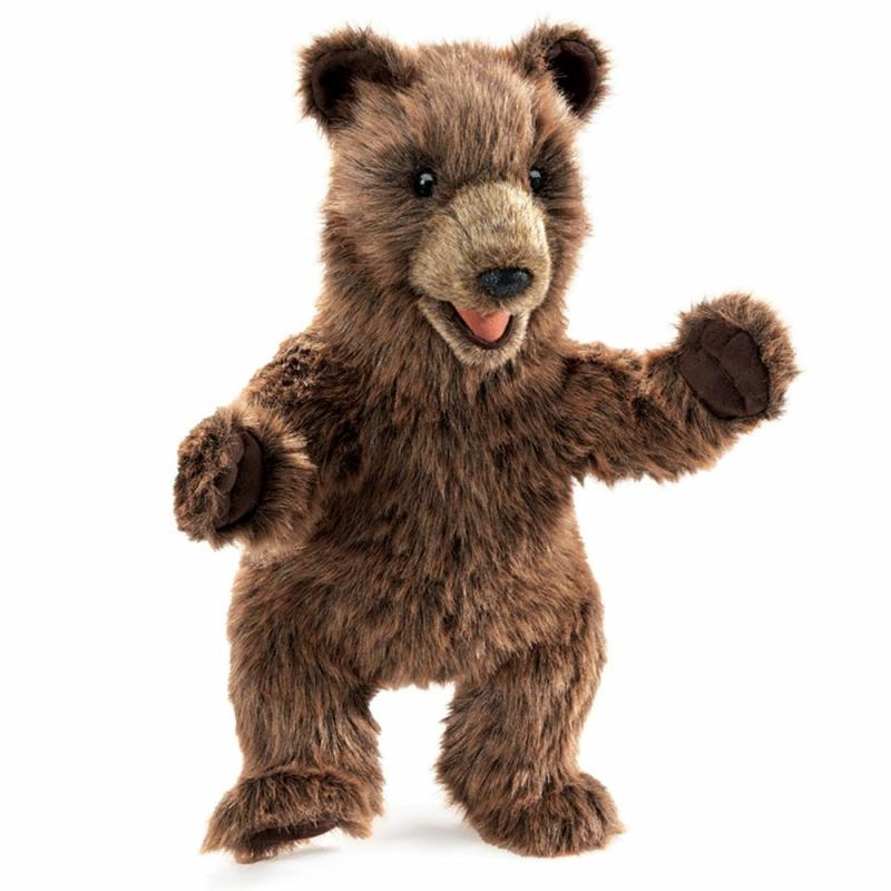 Bear Cub Puppet  |  Puppets Plush & Soft Toys Puppets