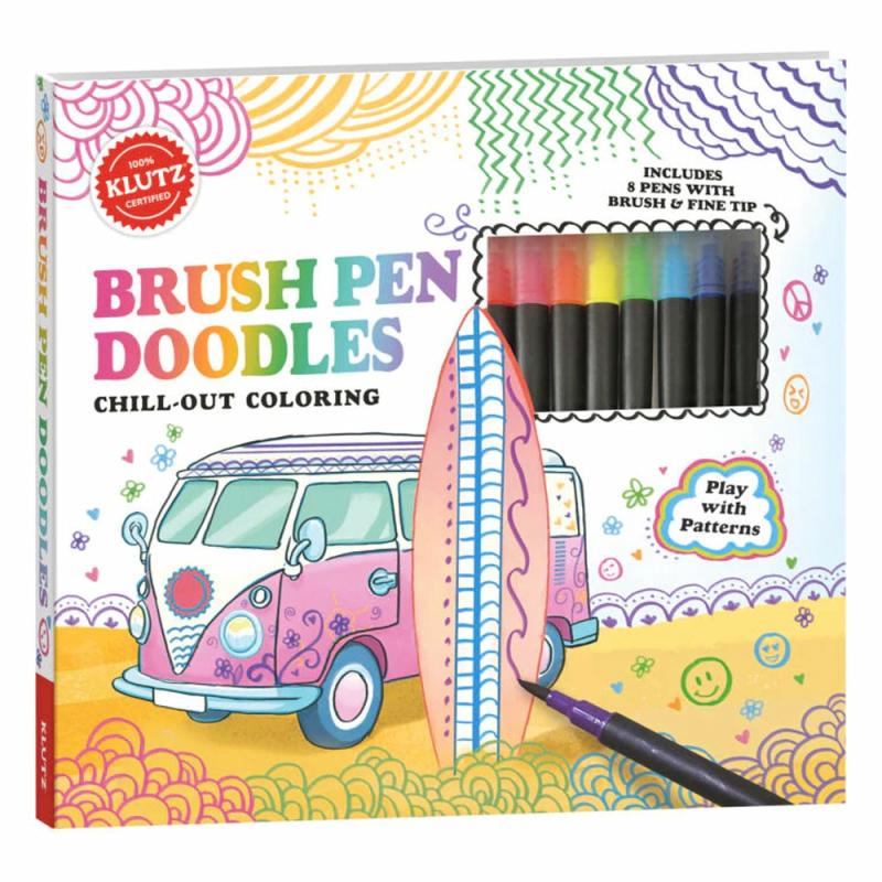 Brush Pen Doodles  |  Art Kits Art Kits Art Kits