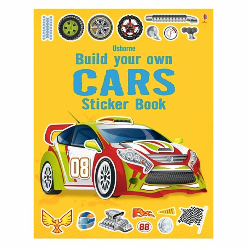 Build Your Own Cars Sticker Book  |  Stickers & Magnets Cubby Stickers & Magnets