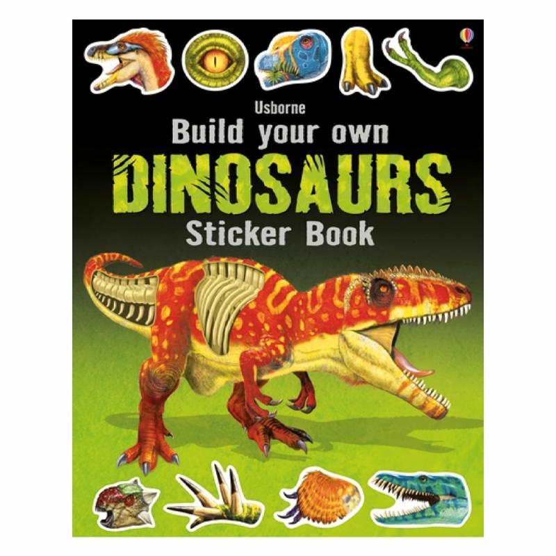 Build Your Own Dinosaurs Sticker Book  |  Stickers & Magnets Cubby Stickers & Magnets