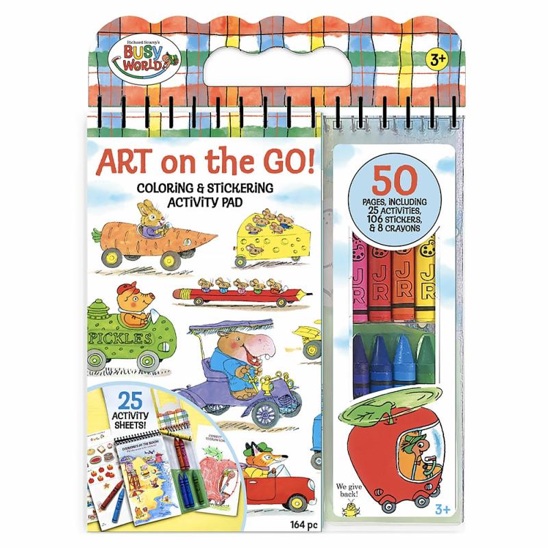 Busy Town Art On The Go!  |  Art Kits Art Kits Art Kits