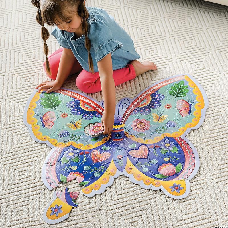 Butterfly Floor Puzzle  |  30 To 60 Pc Puzzles 30 To 60 Pc Puzzles 30 To 60 Pc Puzzles