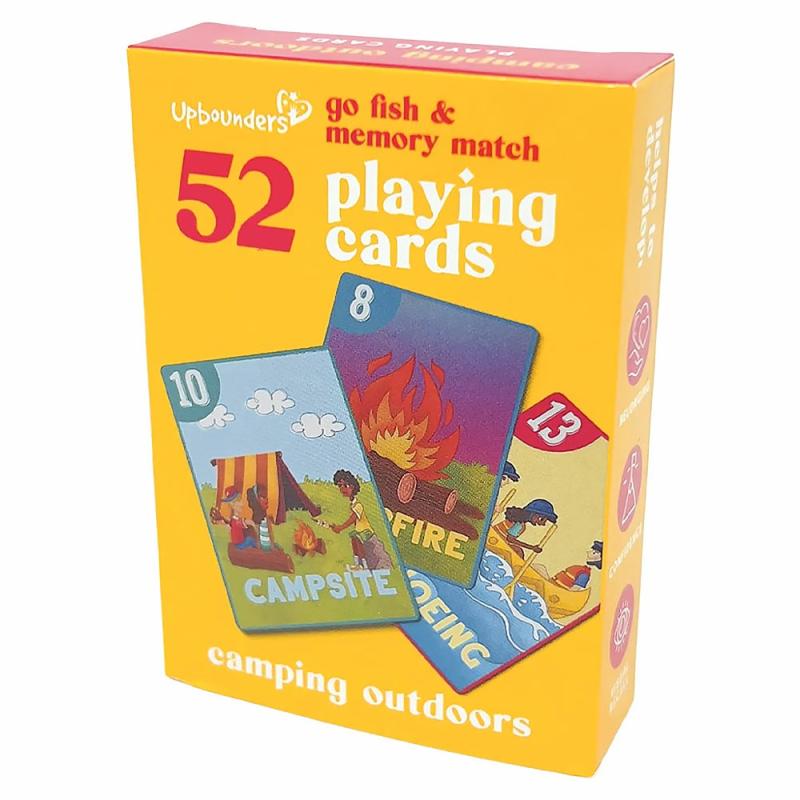 Camping Outdoors Go Fish  |  Card Games Card Games Card Games