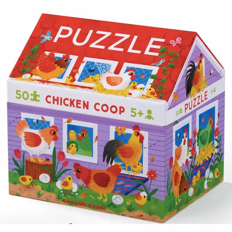 Chicken Coop 50 Pc Puzzle  |  30 To 60 Pc Puzzles Puzzles 30 To 60 Pc Puzzles