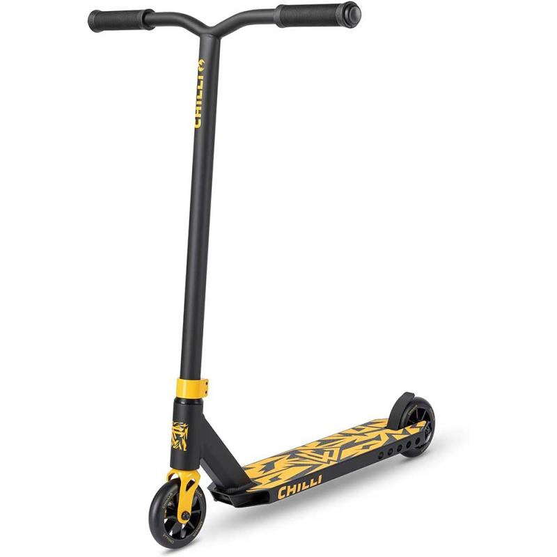 Chilli Signature Black And Gold Trick Scooter  |  Scooters Active & Outdoors Scooters