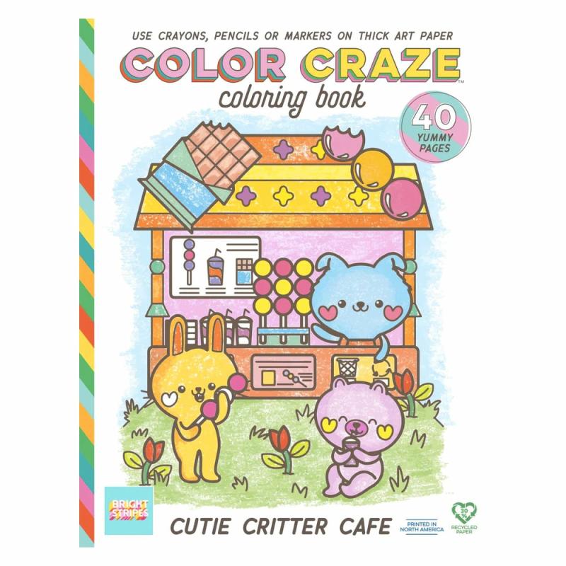 Color Craze Coloring Book Cuties  |  Art Supplies Art Supplies Art Supplies