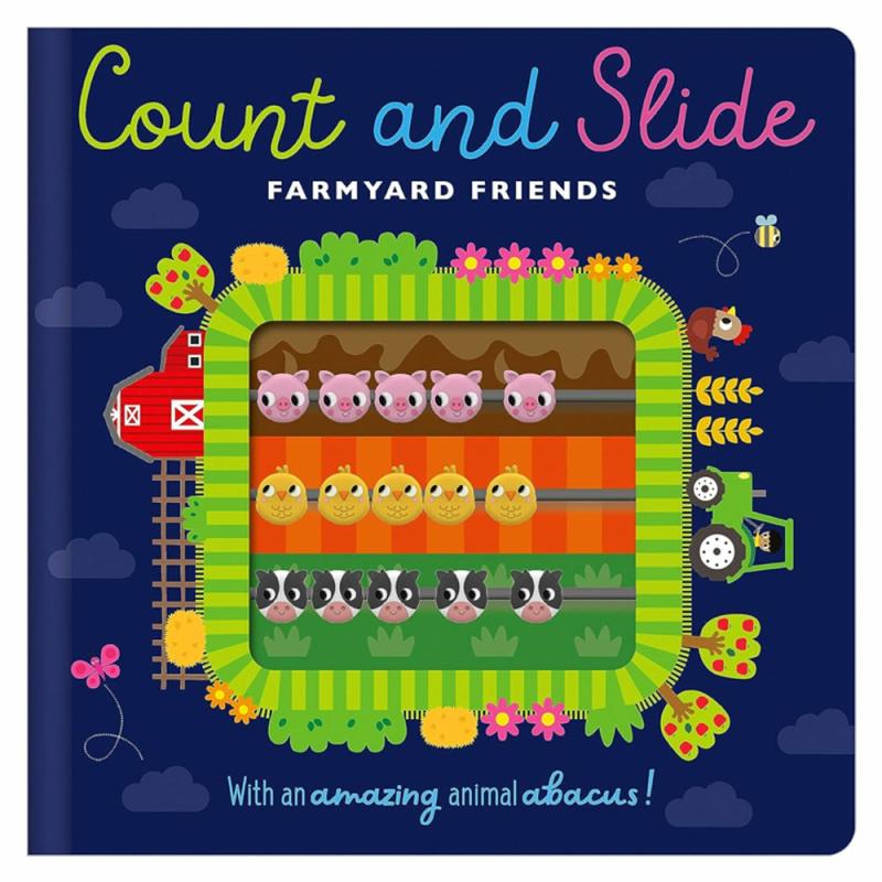 Count And Slide Farmyard Friends  |  Board Books Board Books Board Books