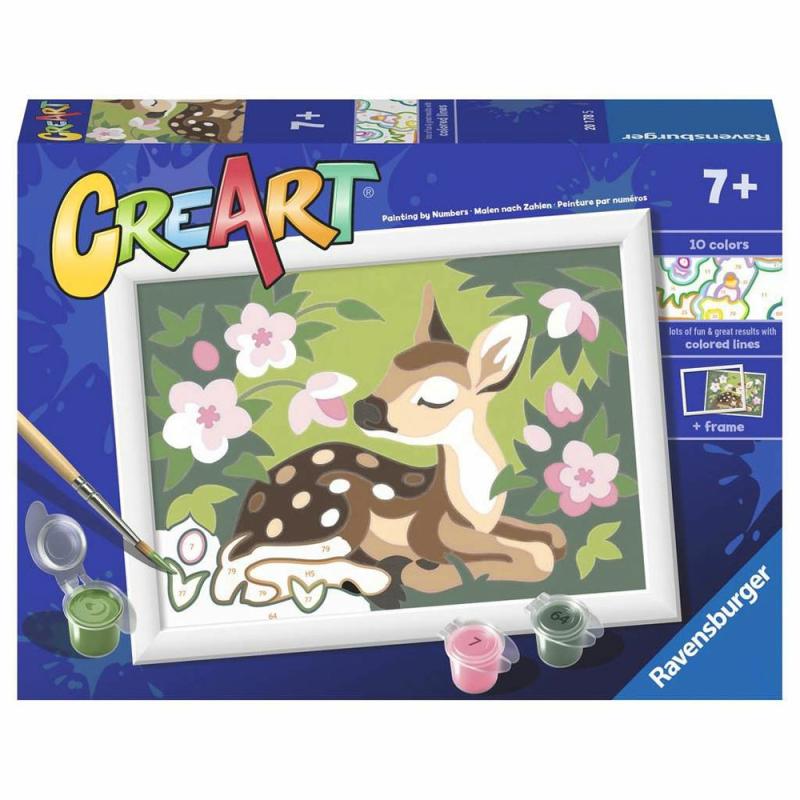 Creart Floral Fawn  |  Art Kits Art Kits Art Kits