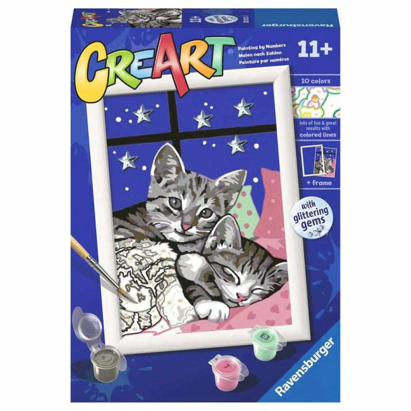 Creart Sleepy Kitties  |  Art Kits Art Kits Art Kits