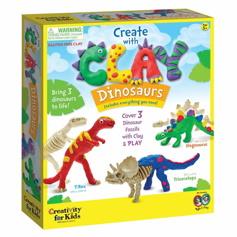 Create With Clay Dinosaurs  |  Handicrafts Arts & Crafts Handicrafts