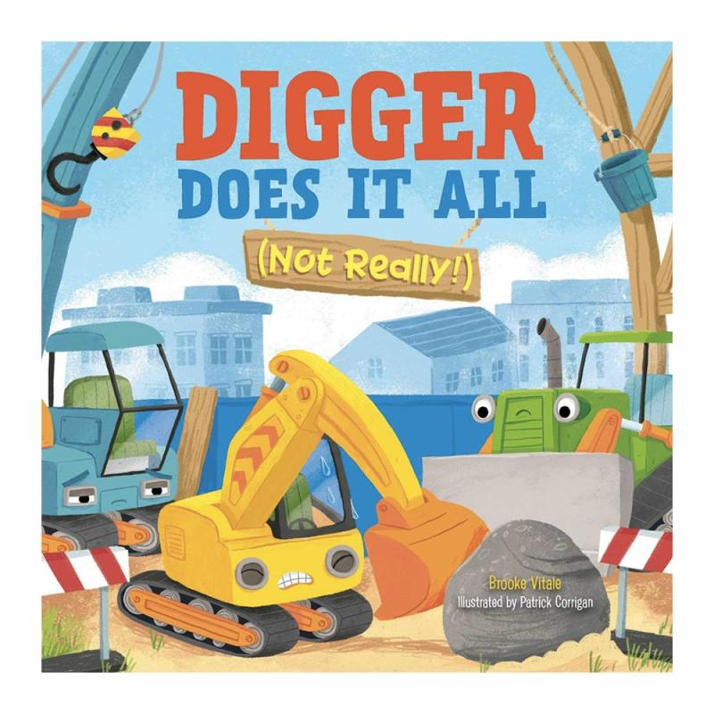 Digger Does It All (Not Really!)  |  Board Books Board Books Board Books