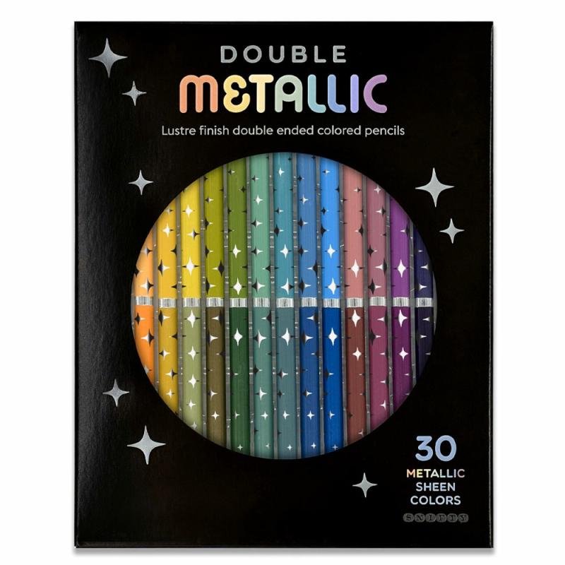 Double Metallic Colored Pencils  |  Art Supplies Art Supplies Art Supplies