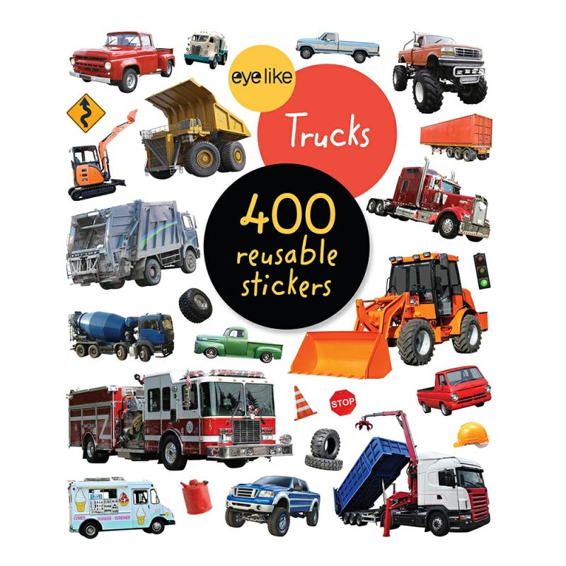 Eyelike Stickers Trucks  |  Stickers & Magnets Cubby Stickers & Magnets