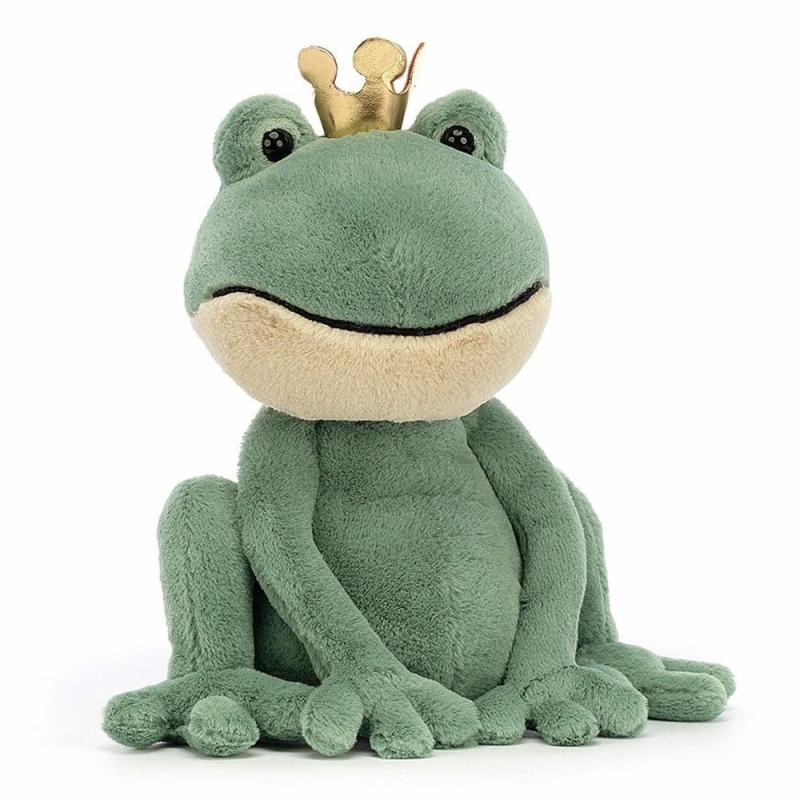 Fabian Frog Prince  |  Stuffed Animals Plush & Soft Toys Stuffed Animals