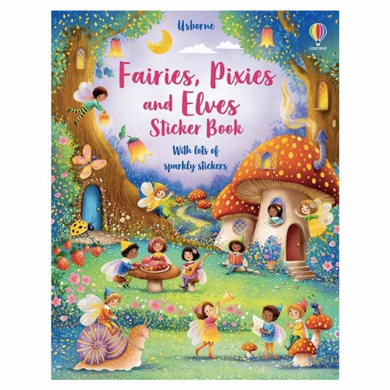 Fairies, Pixies And Elves Sticker Book  |  Stickers & Magnets Cubby Stickers & Magnets