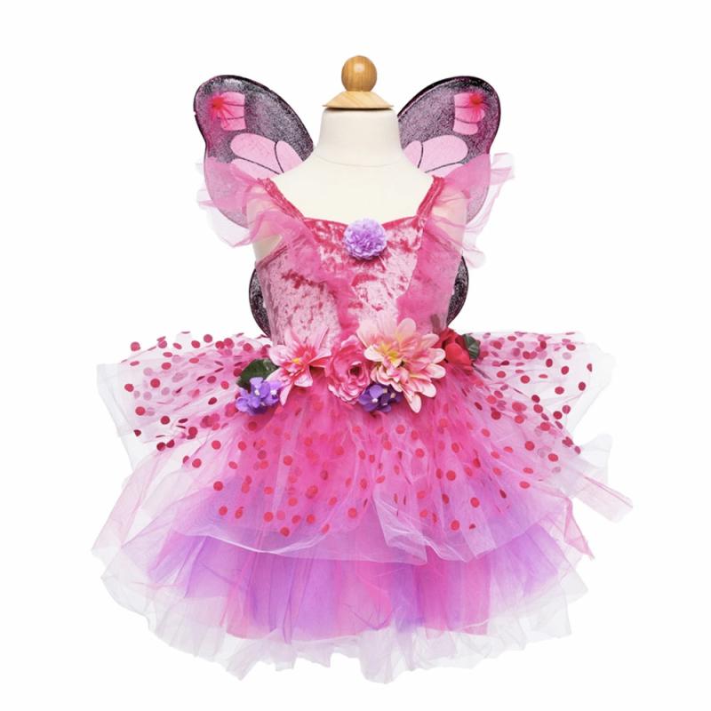 Fairy Blooms Deluxe Dress With Wings Size 3-4  |  Dress Up & Role Play Dress Up & Role Play Dress Up & Role Play