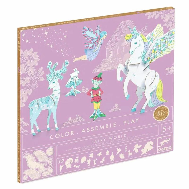 Fairy World Color Assemble Play Set  |  Paper Crafts Arts & Crafts Paper Crafts