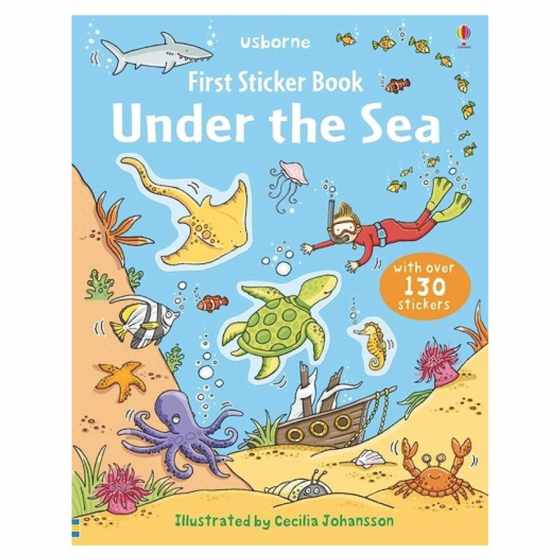 First Sticker Book Under The Sea  |  Stickers & Magnets Cubby Stickers & Magnets