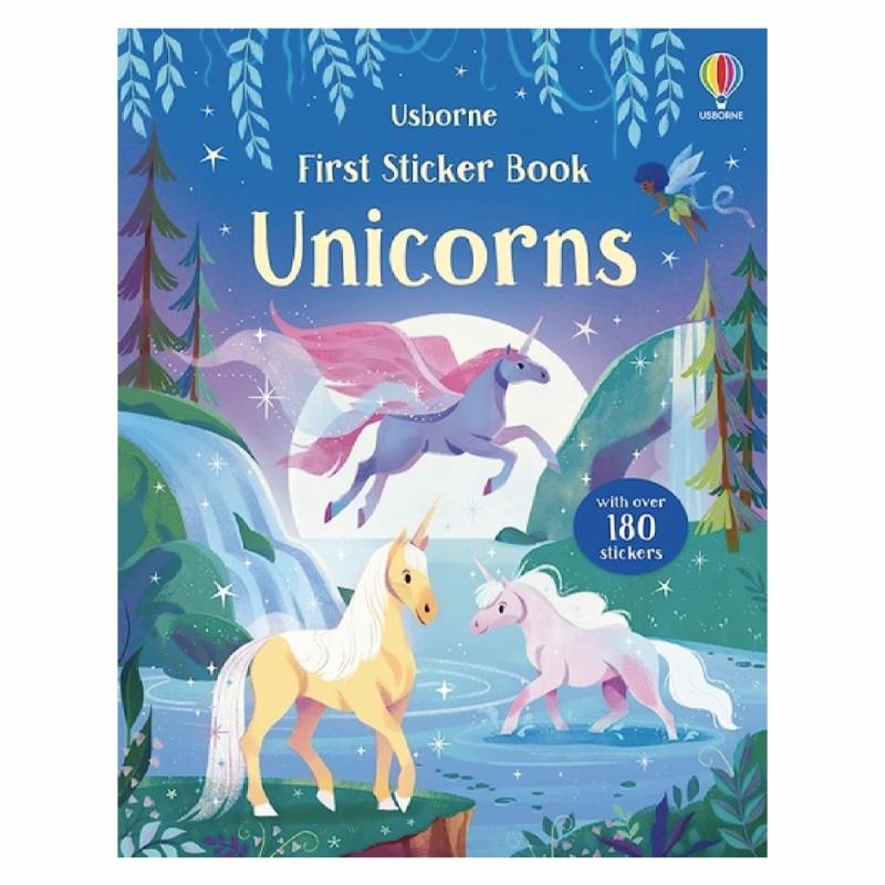 First Sticker Book Unicorns  |  Stickers & Magnets Cubby Stickers & Magnets